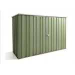 Spanbilt Yardstore F83-D Colour 2.105m x 1.41m x 1.80m Flat Roof Garden Shed Medium Garden Sheds 